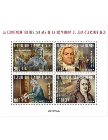 n° 6866/6869  - Timbre CENTRAFRIQUE Poste