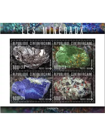 n° 6874/6877  - Timbre CENTRAFRIQUE Poste