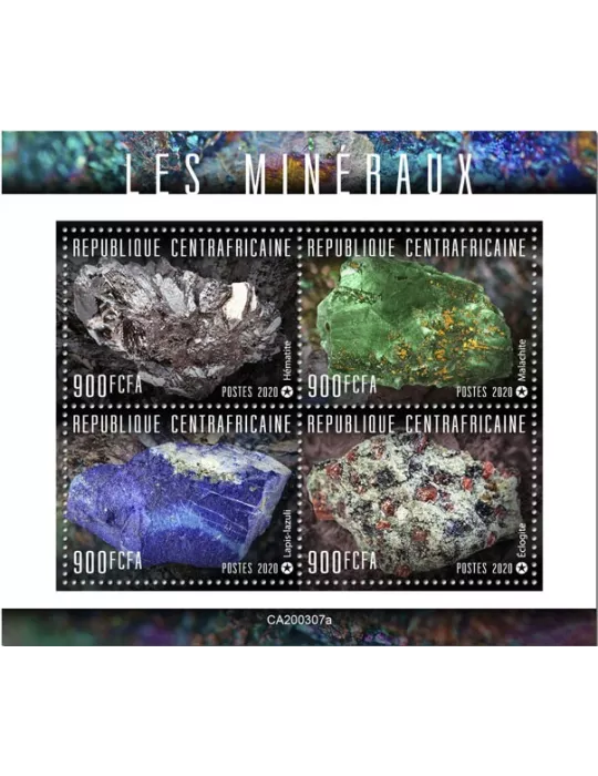n° 6874/6877  - Timbre CENTRAFRIQUE Poste