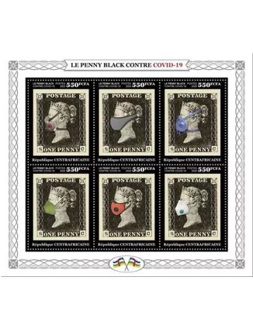 n° 6898/6903  - Timbre CENTRAFRIQUE Poste