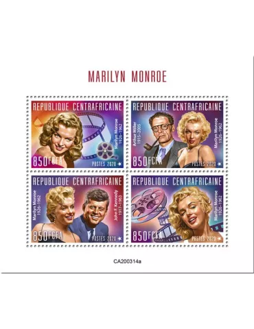 n° 6904/6907  - Timbre CENTRAFRIQUE Poste