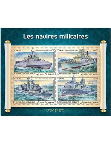n° 2136/2139 - Timbre DJIBOUTI Poste