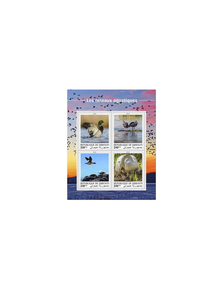 n° 2192/2195 - Timbre DJIBOUTI Poste