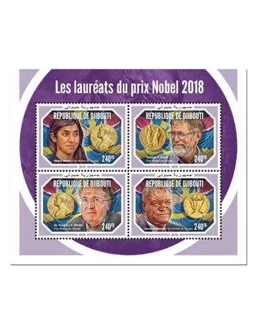 n° 2253/2256 - Timbre DJIBOUTI Poste