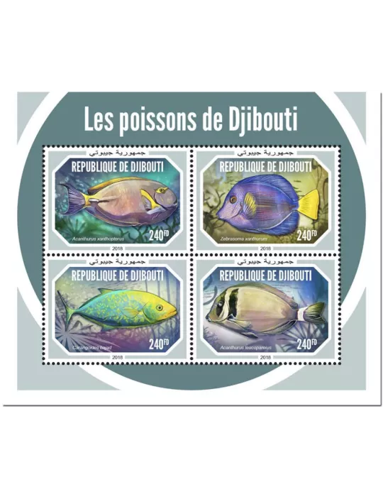 n° 2297/2300 - Timbre DJIBOUTI Poste