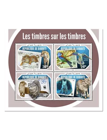n° 2301/2304 - Timbre DJIBOUTI Poste
