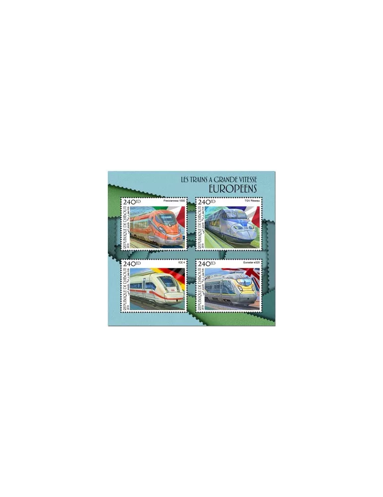 n° 2378/2381 - Timbre DJIBOUTI Poste