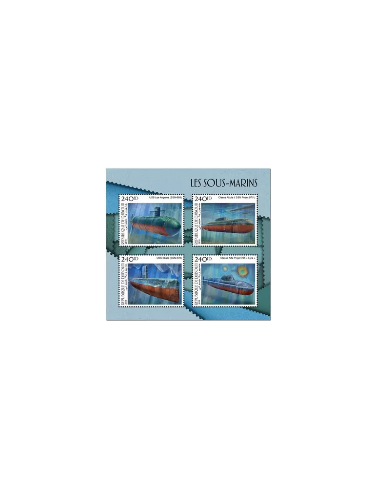 n° 2390/2393 - Timbre DJIBOUTI Poste