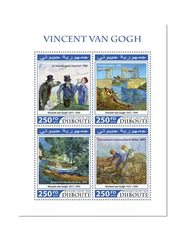n° 2601/2604 - Timbre DJIBOUTI Poste