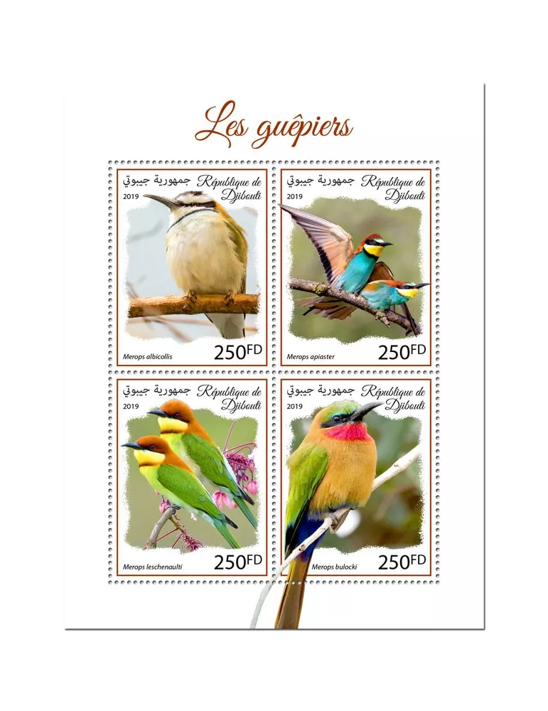 n° 2705/2708 - Timbre DJIBOUTI Poste