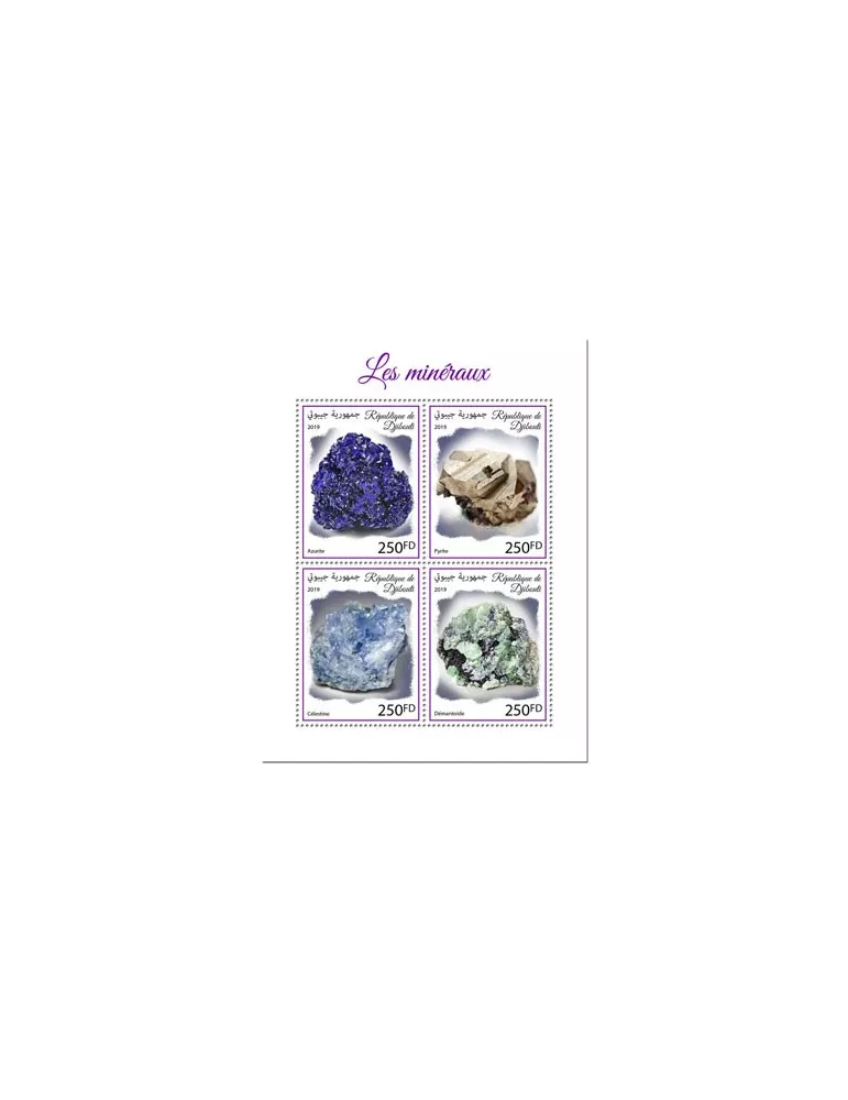 n° 2717/2720 - Timbre DJIBOUTI Poste