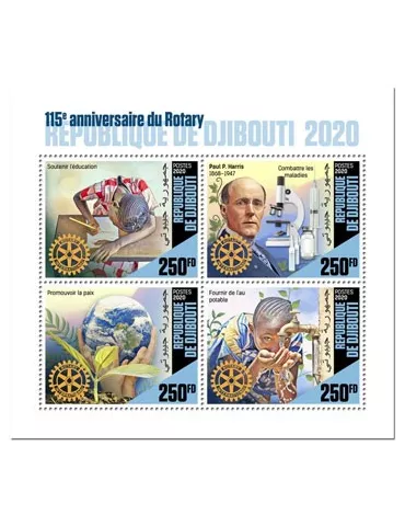 n° 2881/2884  - Timbre DJIBOUTI Poste