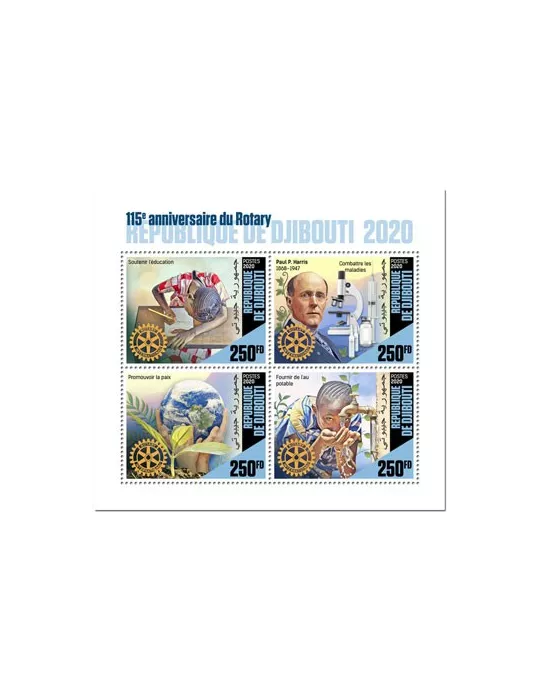 n° 2881/2884  - Timbre DJIBOUTI Poste