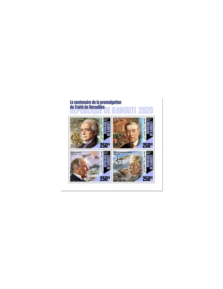 n° 2889/2892  - Timbre DJIBOUTI Poste