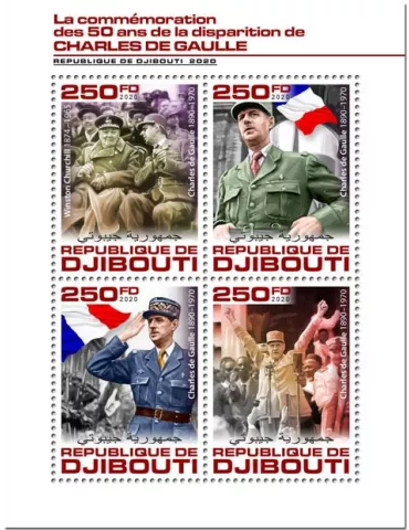 n° 2940/2943  - Timbre DJIBOUTI Poste