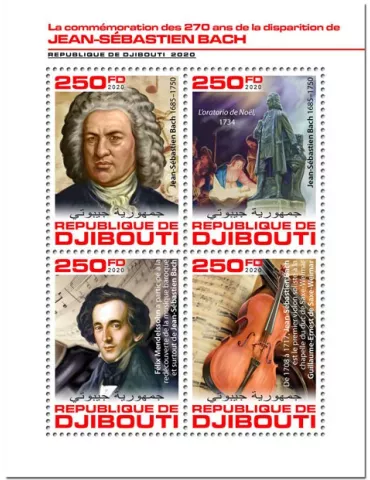 n° 2952/2955  - Timbre DJIBOUTI Poste