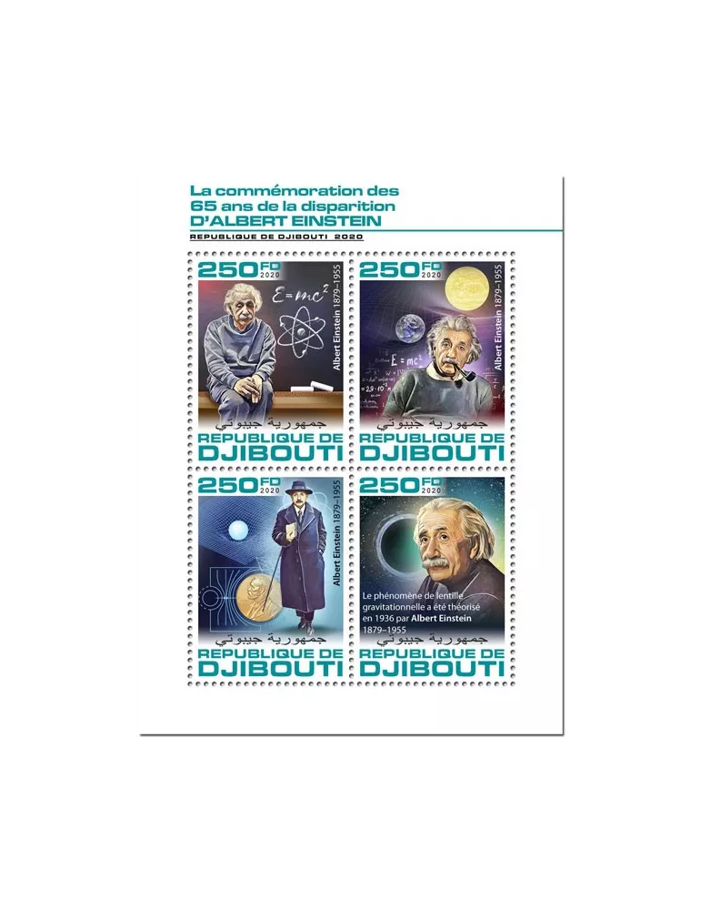 n° 2964/2967  - Timbre DJIBOUTI Poste