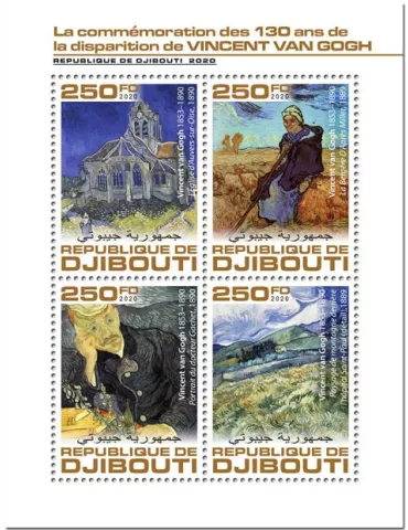 n° 2980/2983  - Timbre DJIBOUTI Poste