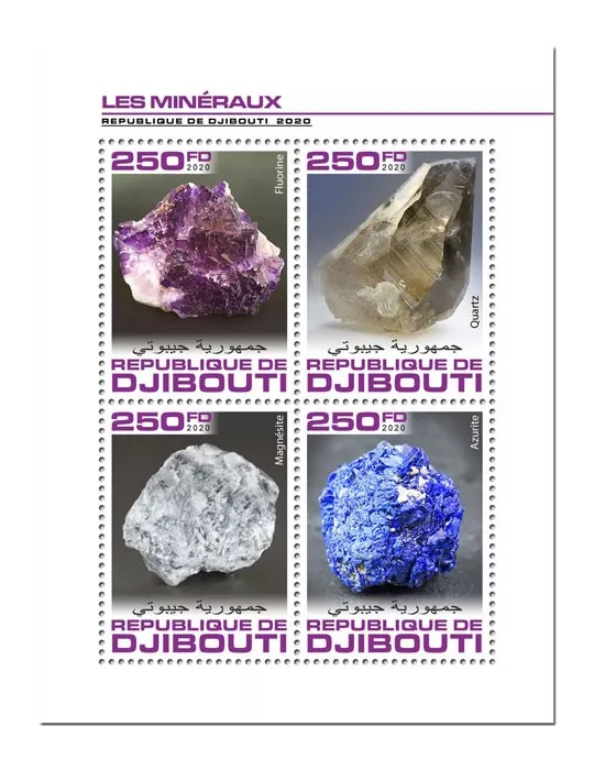 n° 2988/2991  - Timbre DJIBOUTI Poste