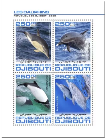 n° 2996/2999  - Timbre DJIBOUTI Poste