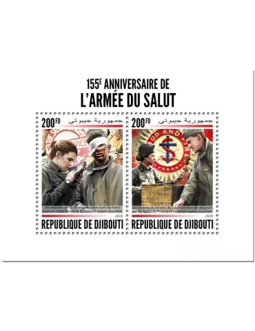 n° 3009/3010  - Timbre DJIBOUTI Poste