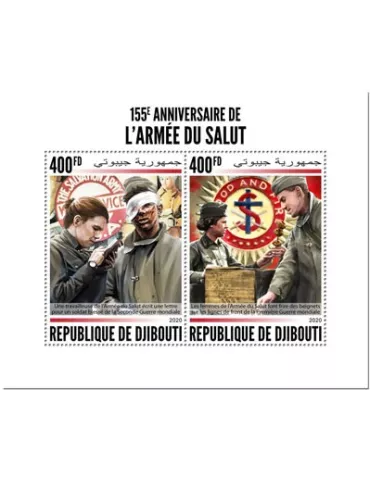n° 3011/3012  - Timbre DJIBOUTI Poste