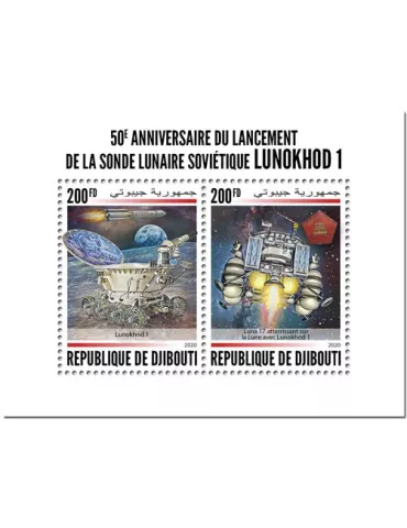 n° 3025/3026  - Timbre DJIBOUTI Poste