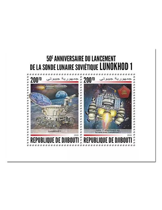 n° 3025/3026  - Timbre DJIBOUTI Poste