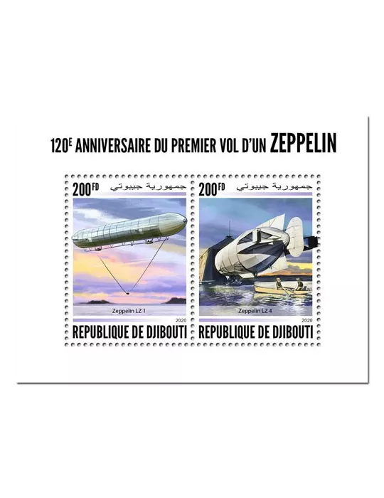 n° 3041/3042  - Timbre DJIBOUTI Poste