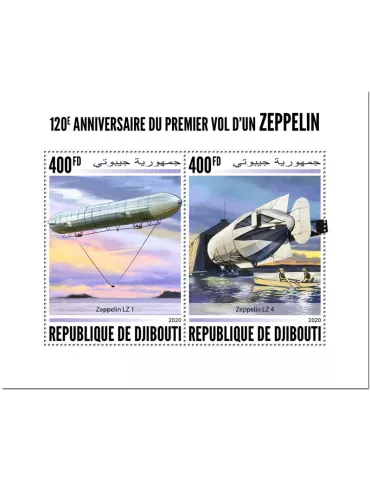 n° 3043/3044  - Timbre DJIBOUTI Poste