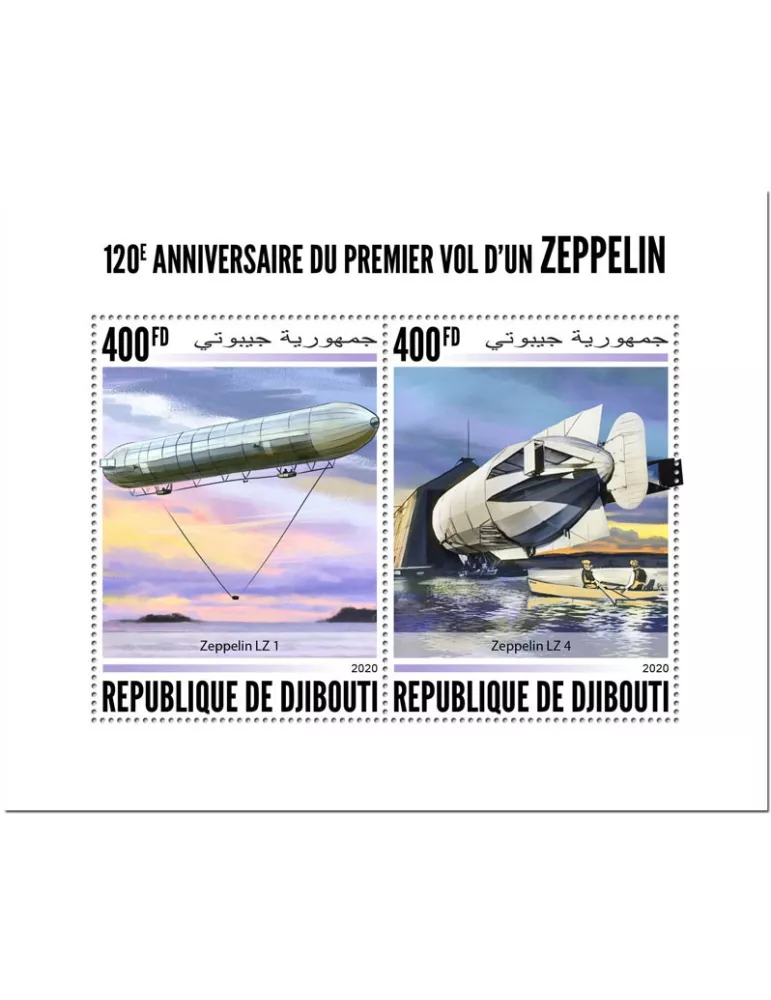 n° 3043/3044  - Timbre DJIBOUTI Poste