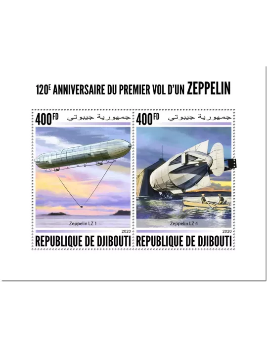 n° 3043/3044  - Timbre DJIBOUTI Poste