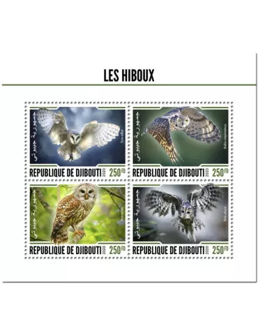 n° 3069/3072  - Timbre DJIBOUTI Poste