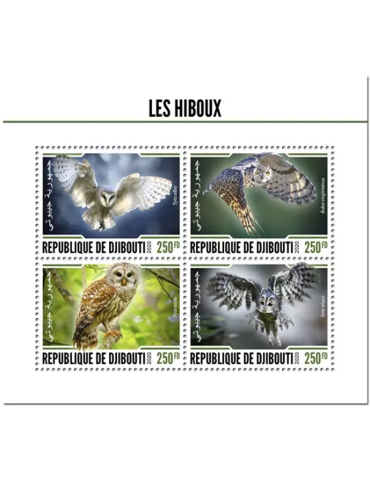 n° 3069/3072  - Timbre DJIBOUTI Poste