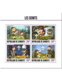 n° 3073/3076  - Timbre DJIBOUTI Poste