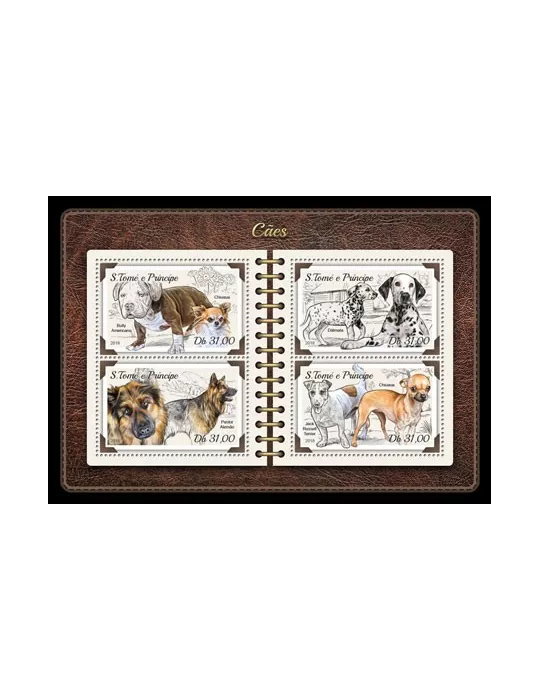 n° 6077/6080 - Timbre SAINT-THOMAS ET PRINCE Poste