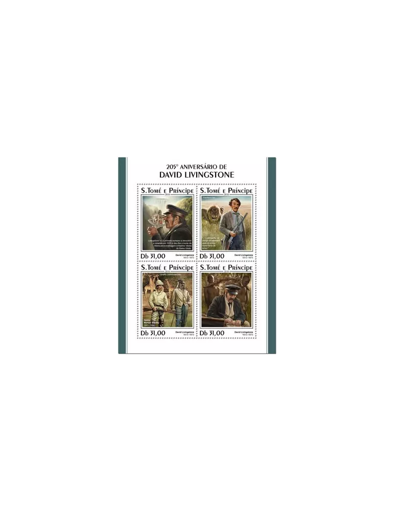 n° 6189/6192 - Timbre SAINT-THOMAS ET PRINCE Poste