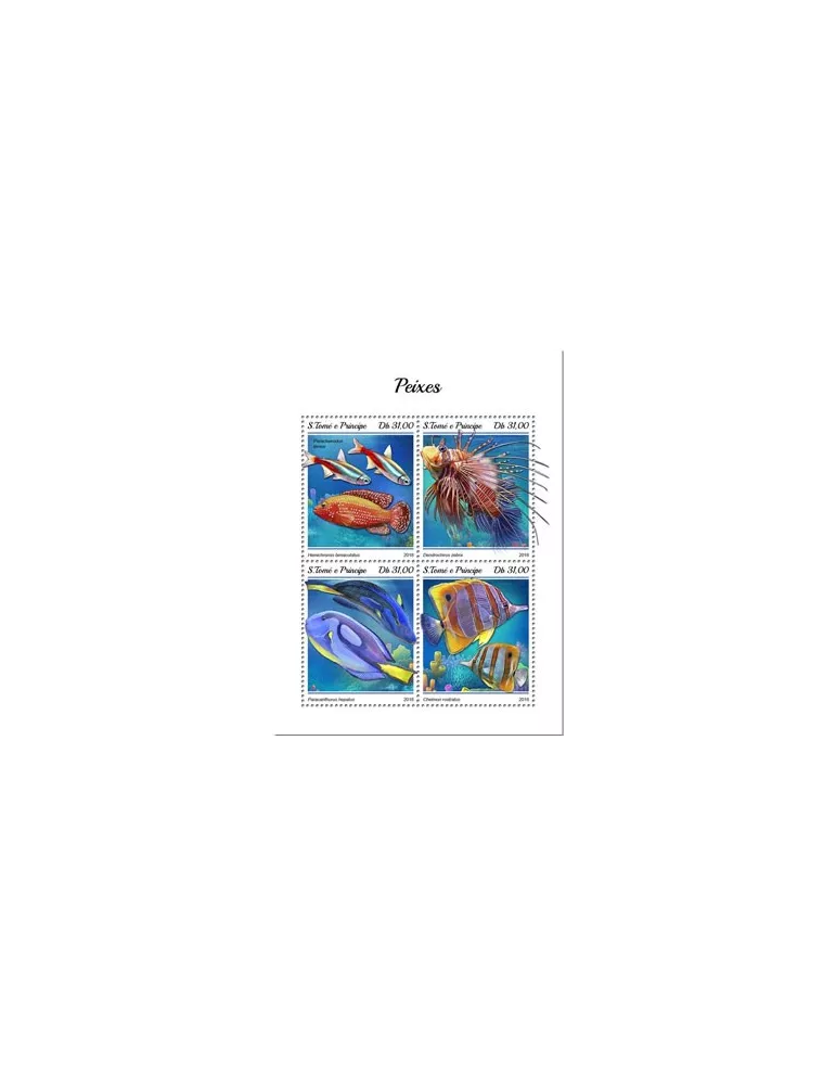 n° 6241/6244 - Timbre SAINT-THOMAS ET PRINCE Poste