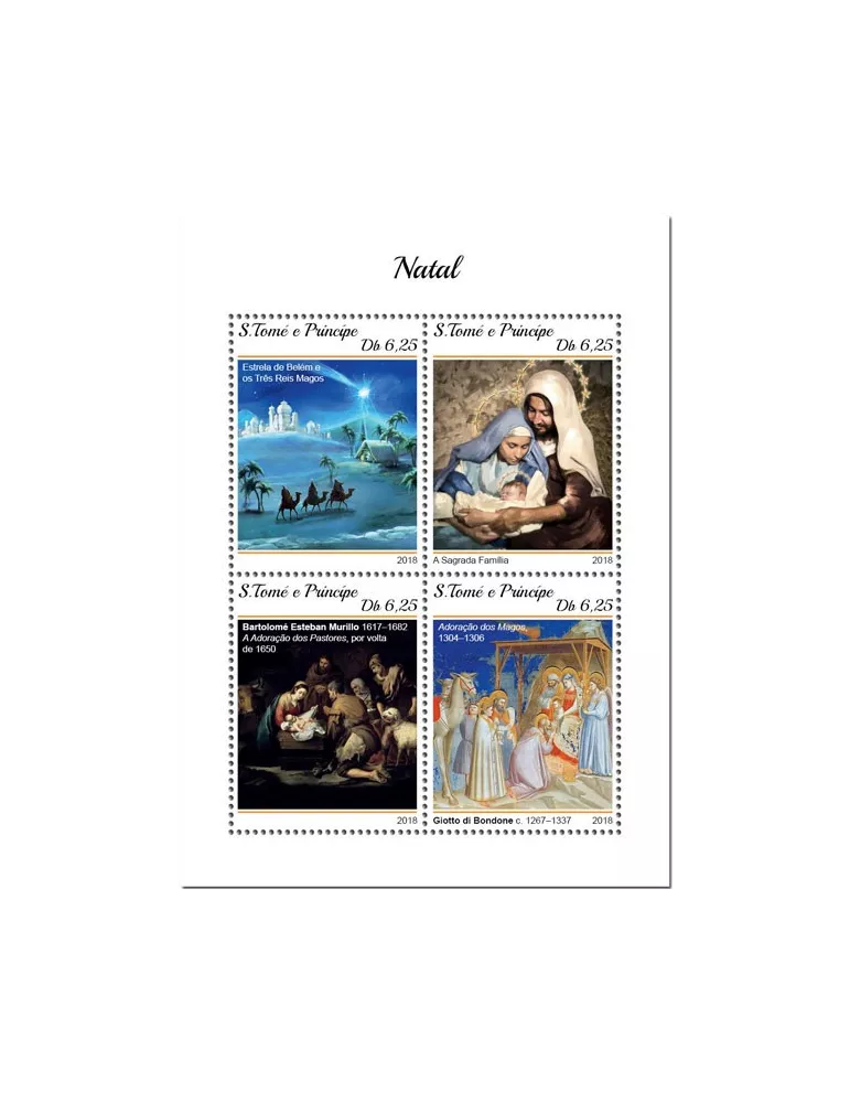 n° 6269/6272 - Timbre SAINT-THOMAS ET PRINCE Poste