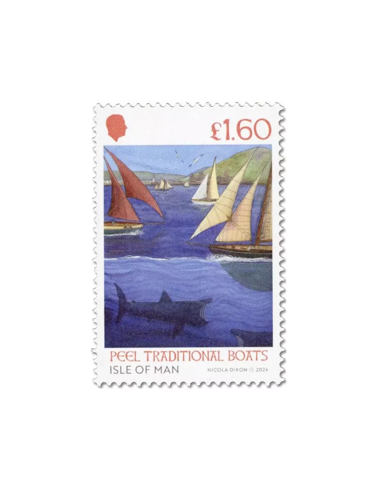 n° 3133/3138 - Timbre ILE DE MAN Poste