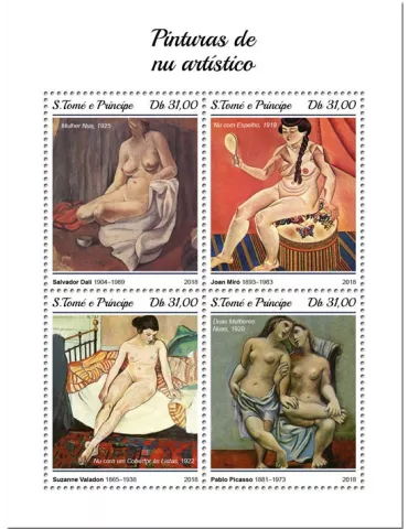 n° 6273/6276 - Timbre SAINT-THOMAS ET PRINCE Poste