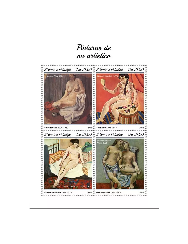 n° 6273/6276 - Timbre SAINT-THOMAS ET PRINCE Poste