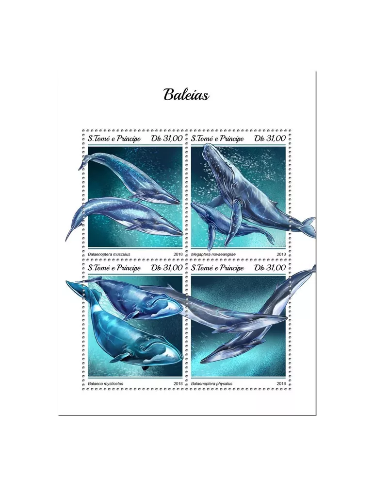 n° 6309/6312 - Timbre SAINT-THOMAS ET PRINCE Poste