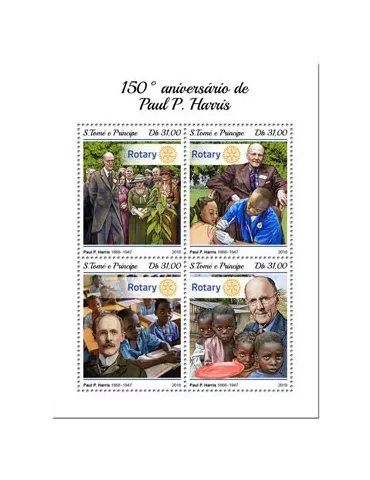 n° 6333/6336 - Timbre SAINT-THOMAS ET PRINCE Poste