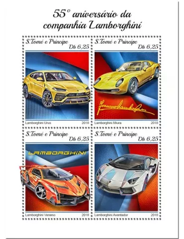 n° 6369/6372 - Timbre SAINT-THOMAS ET PRINCE Poste