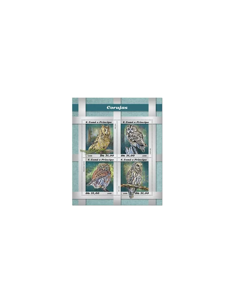 n° 6414/6417 - Timbre SAINT-THOMAS ET PRINCE Poste