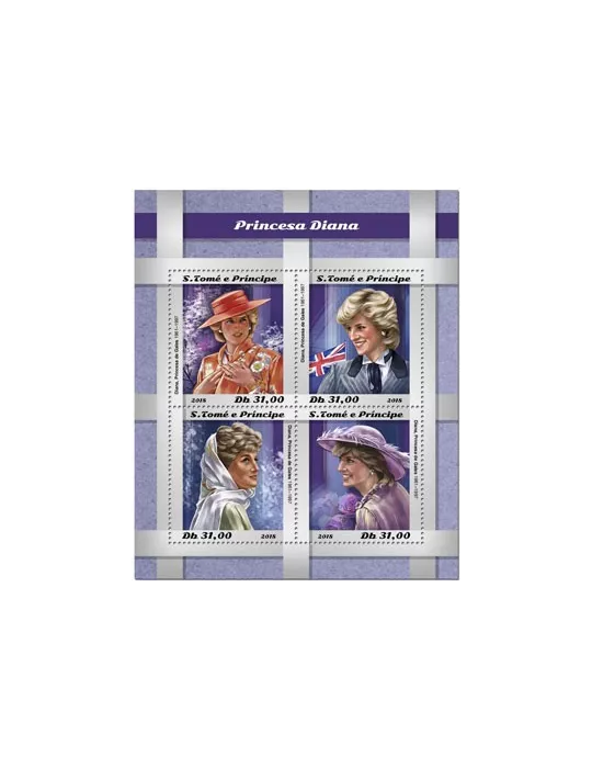 n° 6430/6433 - Timbre SAINT-THOMAS ET PRINCE Poste