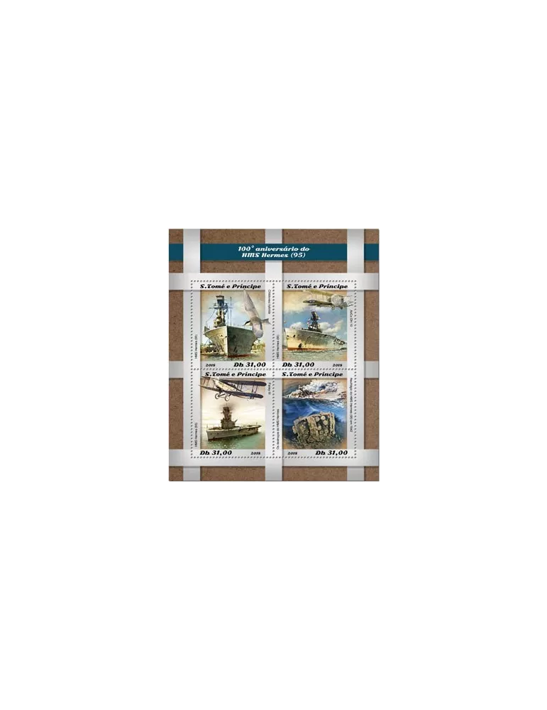 n° 6442/6445 - Timbre SAINT-THOMAS ET PRINCE Poste