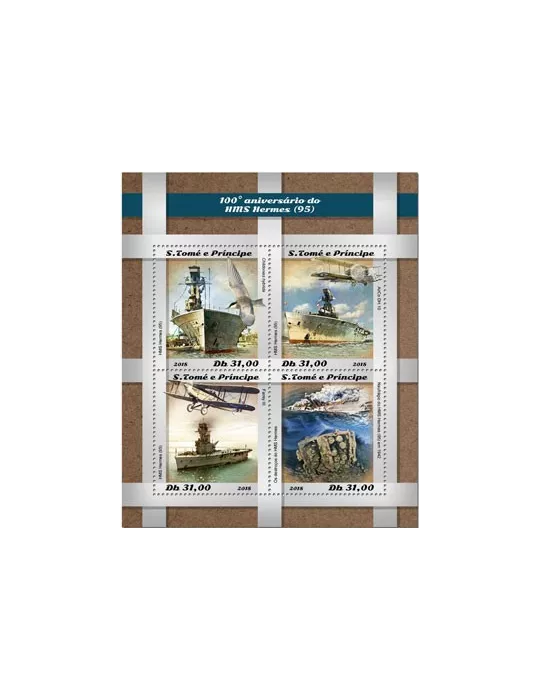 n° 6442/6445 - Timbre SAINT-THOMAS ET PRINCE Poste