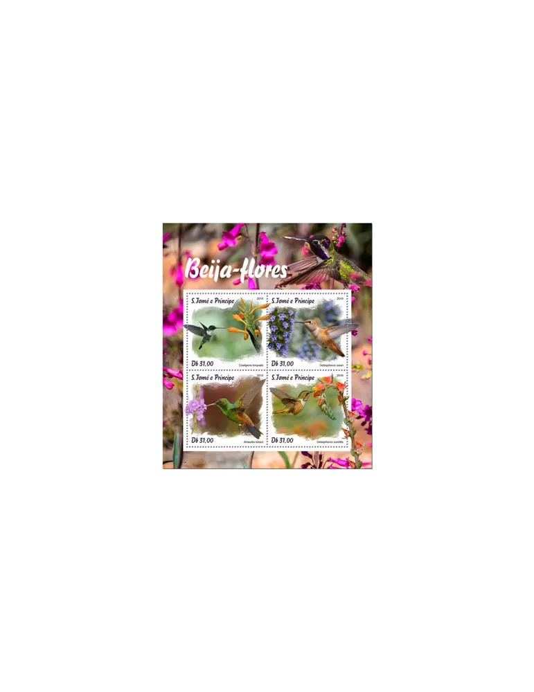 n° 6458/6461 - Timbre SAINT-THOMAS ET PRINCE Poste